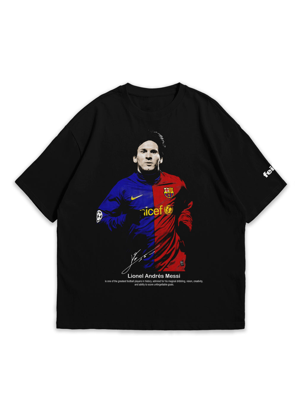 Messi graphic T-shirt